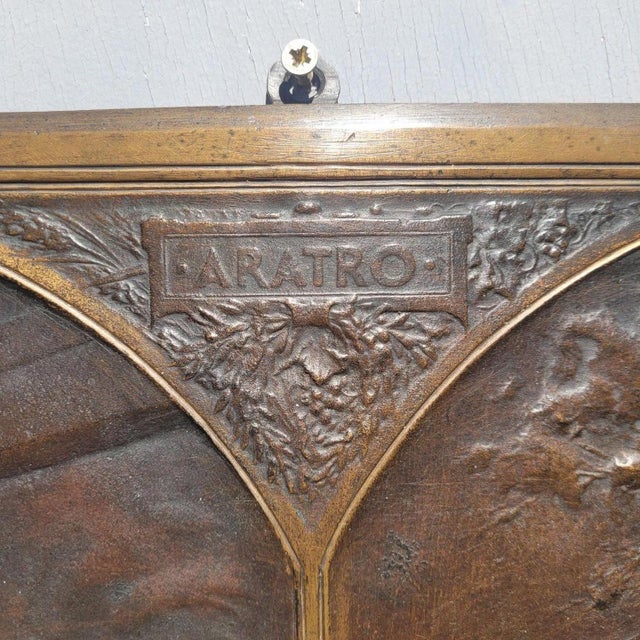 Large Early 20th Century Bronze Allegory in Relief from Georges Dupré For Sale - Image 16 of 18