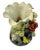 French French Majolica Barbotine Floral Vase For Sale - Image 3 of 10