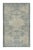 Blue Vintage Zeki Müren Art Deco Style Distressed Rug by Rug & Kilim, Turkey, 1960-1969 For Sale - Image 8 of 8