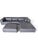Animal Skin DS-7 Corner Sofa with Ottoman in Grey Leather from de Sede, 2000s, Set of 3 For Sale - Image 7 of 7