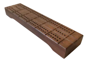 Solid Wood Cribbage Board
