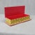 Shell Encrusted Rectangular Keepsake Box With Red Silk Lid For Sale - Image 4 of 5