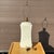 Ceramic Mid-Century Modern White & Gold Ceramic Table Lamp With Horse Motif For Sale - Image 7 of 12