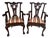 20th Century Chippendale Style Mahogany Chairs For Sale