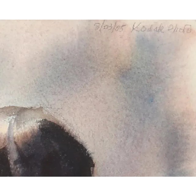 Artist: Eve Nethercott, American (1925 - 2015) Title: Lady's Profile (P5.74) Year: 1960 Medium: Watercolor on Paper Size:...