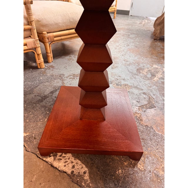Brown Jean Michel-Frank for Donghia Cerused Oak Dining Table, 1970's For Sale - Image 8 of 12