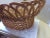 French Country Large Vintage French Basket With Handle For Sale - Image 3 of 12