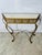 1980s Vintage Marble Top Console For Sale - Image 5 of 9