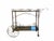 Add a touch of vintage glamour to your home with this stunning Mid-Century Hollywood Regency bar cart. Featuring an...