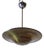 Vintage Brass Pendant Light, 1930s For Sale