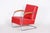 Bauhaus Armchair in Chrome and Leather attributed to Mücke-Melder, Czech, 1930s For Sale - Image 11 of 11
