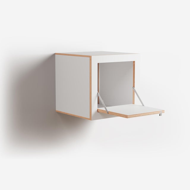 40x40x40 Fläpps Box Nightstand from Ambivalenz For Sale - Image 12 of 12