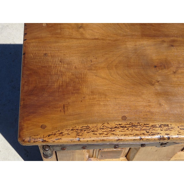 Tuscan Oak and Walnut 2-Door Sideboard For Sale - Image 17 of 18