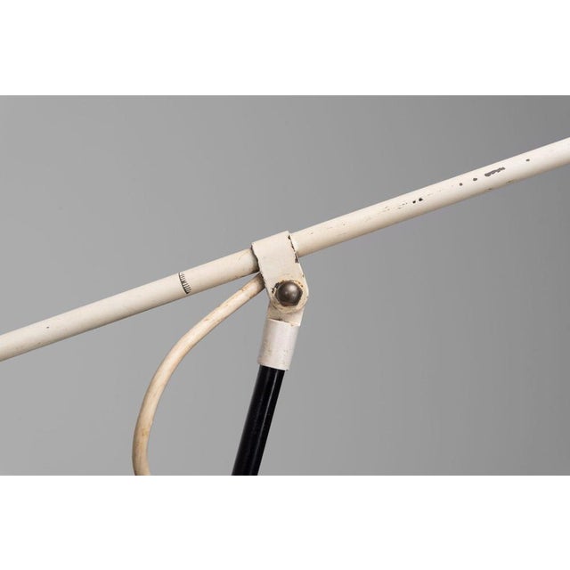 Model 6320 Floor Lamp by Wim Rietveld for Gispen, Netherlands, 1953 For Sale - Image 13 of 18