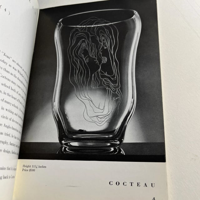 1940 Designs in Glass Steuben Book For Sale - Image 11 of 11