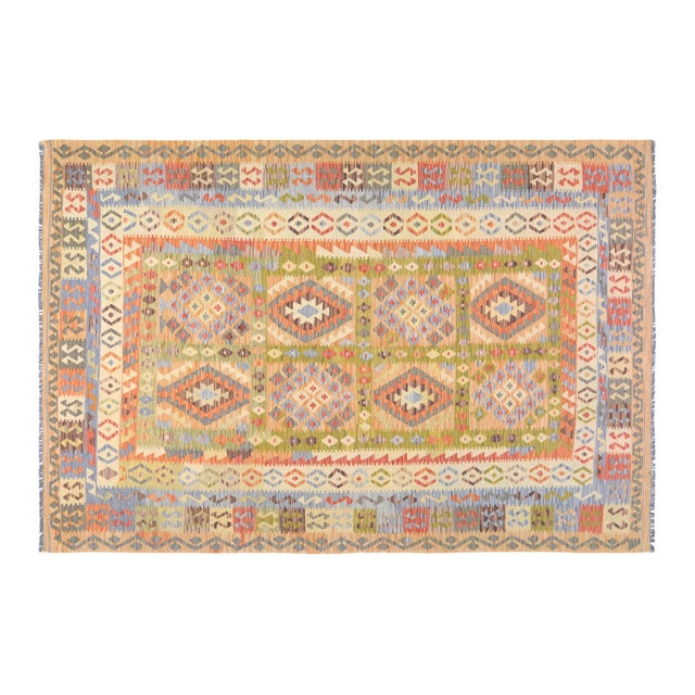 Vintage Turkish Professional Hand Knotted Wool Rug, 6'6x10 For Sale