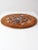 A vintage hand-painted Norwegian wood plate dated 1951. The large round plate features a beautifully detailed floral...