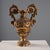 Goldenrod Italian Baroque Vase in Carved Gilded Wood For Sale - Image 8 of 8