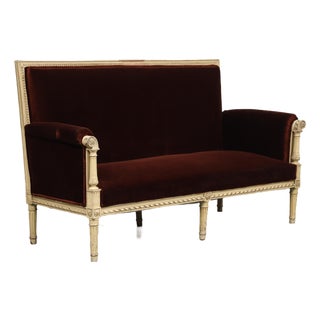 French Louis XVI Style Settee For Sale