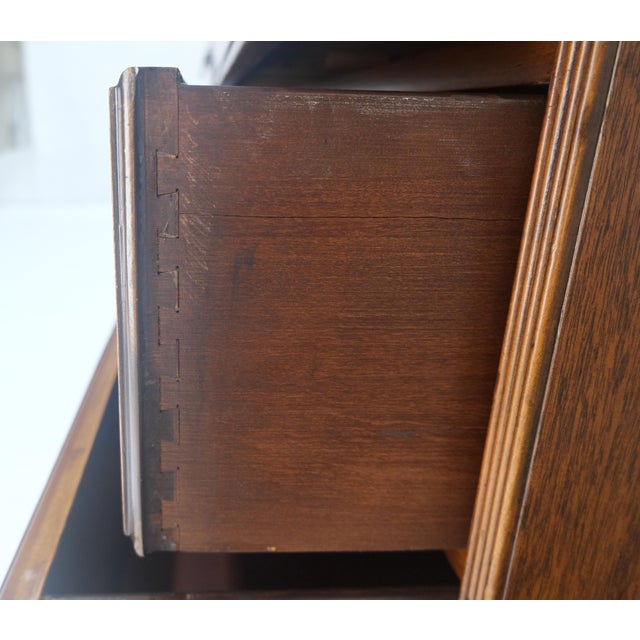 Duncan Phyve Mahogany 6 Drawers Splayed Carved Legs 6 Drawers Dresser MINT For Sale - Image 13 of 15