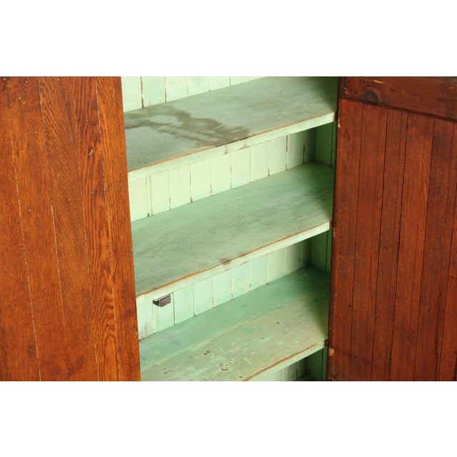 Antique Pennsylvania Oak Stepback Cupboard Chairish