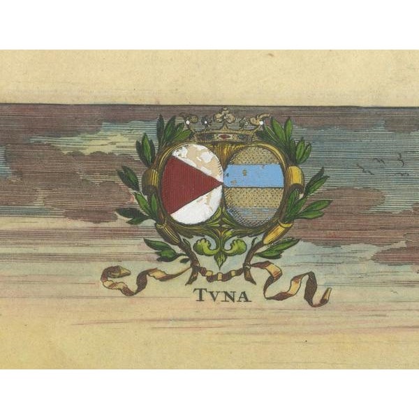 Dahlberg View in Sweden, 1693, Paper For Sale - Image 6 of 9