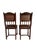Antique 19th Century French Henry II Style Walnut Dining/Side/Accent Chairs With Suede Upholstery - Set of 2 For Sale In Miami - Image 6 of 11