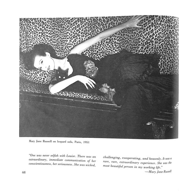 White "Louise Dahl-Wolfe: A Photographer's Scrapbook" 1984 McFadden, Frances [Preface By] For Sale - Image 8 of 12