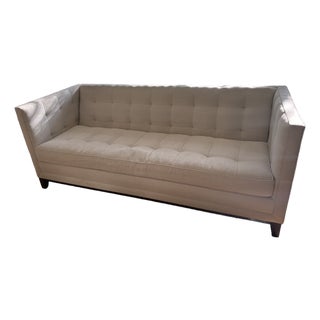 Tuxedo-Style 84" Sofa For Sale