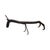 Folk Art Late 20th Century Hand Forged Brutalist Iron Longhorn Bull Sculpture Folk Art Metal Figure For Sale - Image 3 of 11