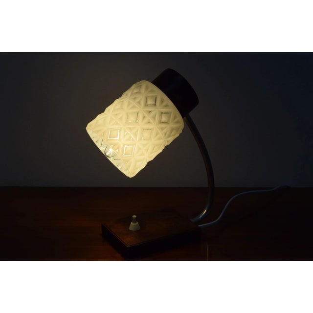 Gold Mid-Century Table Lamp, 1960s For Sale - Image 8 of 11