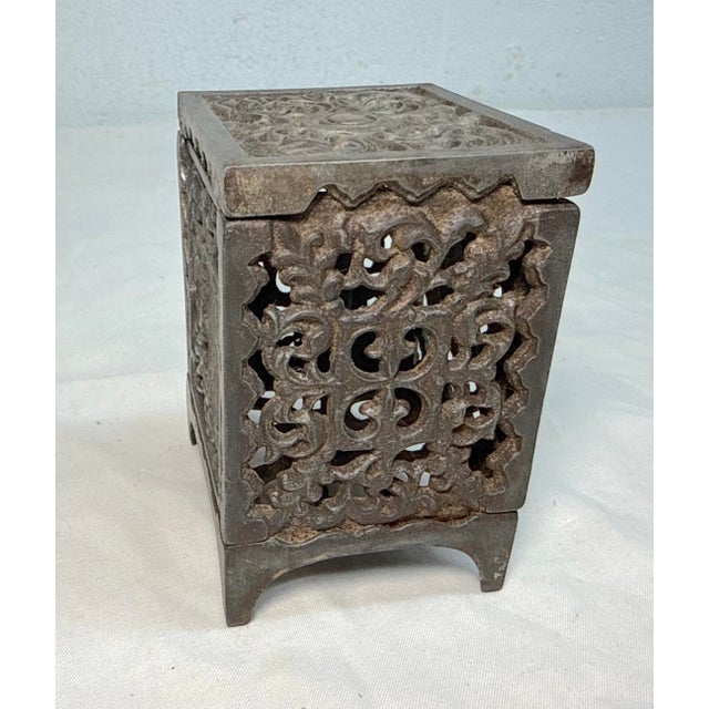 Gray Scarce Antique Cast Iron Still Penny Bank Save Your Pennies Kenton Safe For Sale - Image 8 of 8