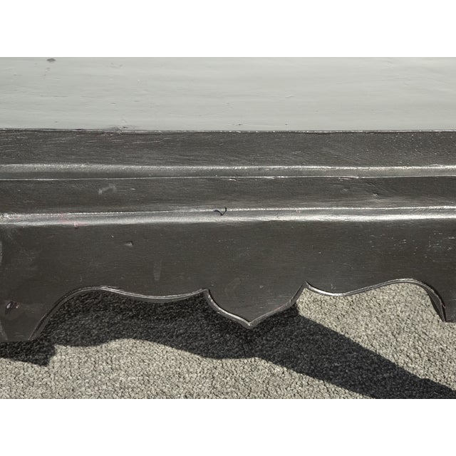 Vintage Black Elephant Coffee Table , Side Table or Bench 2of2 For Sale - Image 9 of 13