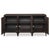Inspired by 1960's architecture, this hardwood cabinet with Walnut veneers features streamline tapered and curved legs,...