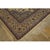 1950s Small Classic Beige Field Medallion Vintage Isfahan Wool Silk Carpet Rug For Sale - Image 4 of 12