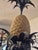Vintage Italian Tole Pineapple Chandlier or Light Fixture For Sale In West Palm - Image 6 of 9