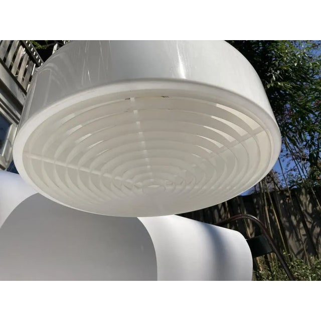1960s White Bumling Pendant Lamp by Anders Pehrson for Atelje Lyktan For Sale - Image 5 of 10