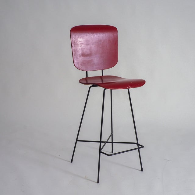 Modern Modern Bar Stool by Coen De Vries for Everest, 1950s For Sale - Image 3 of 18