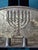 Rare 1909 Tobias Cohen Menorah Set Smithsonian Match Patented Oil & Candle Lamps For Sale - Image 16 of 18