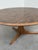 Vintage Wood Coffee Table with Etched Brass Top, 1970s For Sale - Image 4 of 14