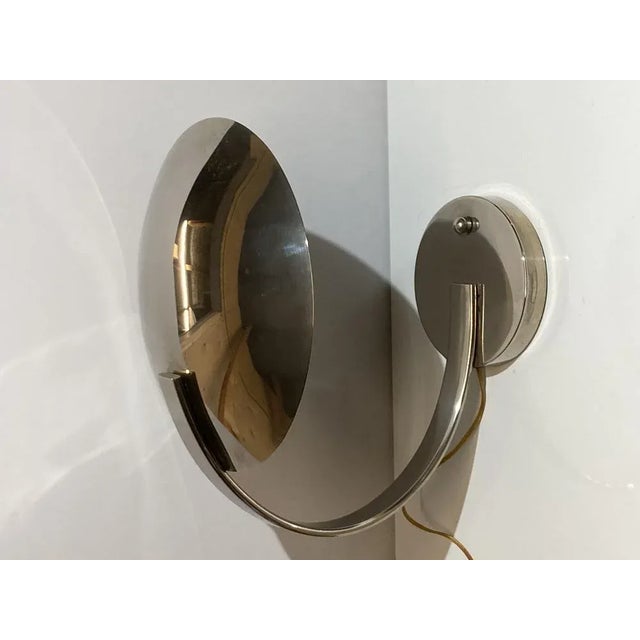 Metal Art Deco Desk or Table Lamps by Disderot for Soka, France, 1970s, Set of 2 For Sale - Image 7 of 15