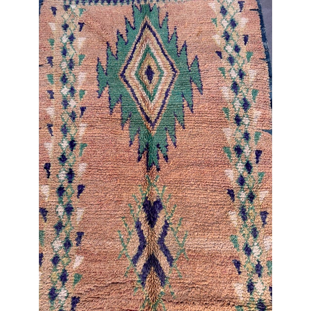 Moroccan Vintage Rug - 4'3" X 8'8" Ft For Sale - Image 4 of 10