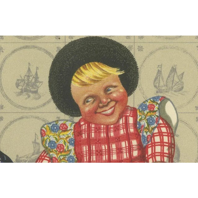 Joyful Children's Round Dance in Spakenburg Costume, 1932, Paper For Sale - Image 4 of 10