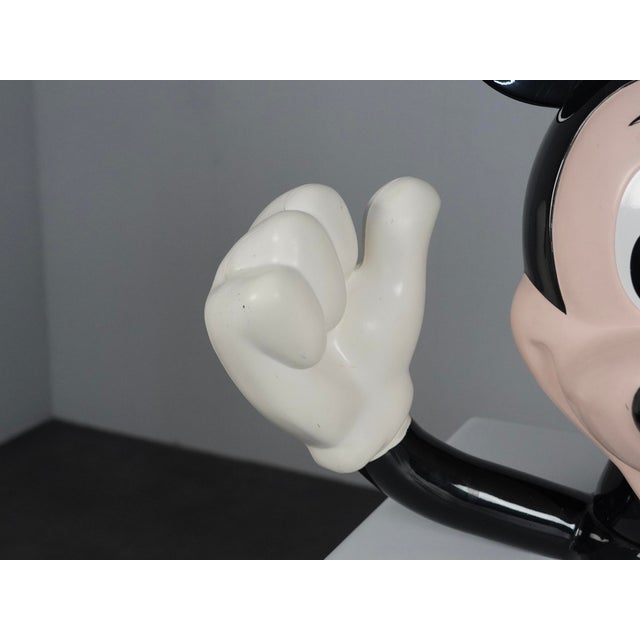 Black Pop Art Mickey Mouse Chest of Drawers by Pierre Colleu for Starform, France, 1980s For Sale - Image 8 of 10