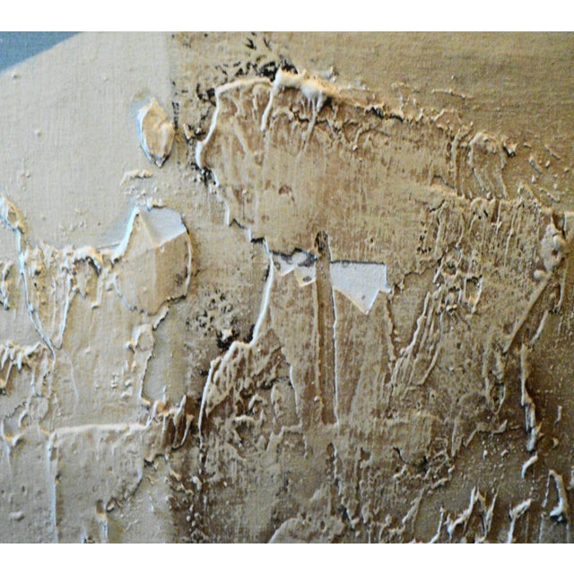 Vintage Signed a Dumas Large African or Western Native Theme Oil Painting For Sale In New York - Image 6 of 11