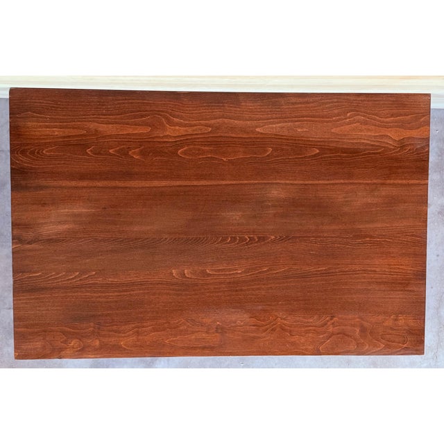 Wood Early 19th Century Spanish Baroque Work Side Table , Restored For Sale - Image 7 of 18