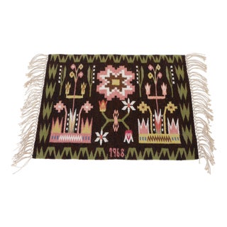 Vintage Scandinavian Wall Decoration, 1968 For Sale