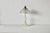 Late 20th Century Vintage Lalique Style Art Nouveau Frosted Glass Lamp Floral Relief For Sale - Image 5 of 13