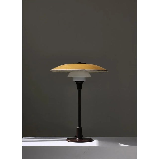 Stunning original production ph-table lamp model "3,5/2" by poul henningsen manufactured at louis poulsen, copenhagen in...