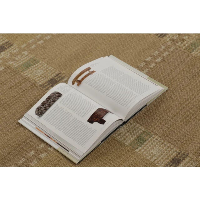 Rug & Kilim Scandinavian Style Custom Flatweave Rug With Geometric Design For Sale - Image 9 of 12